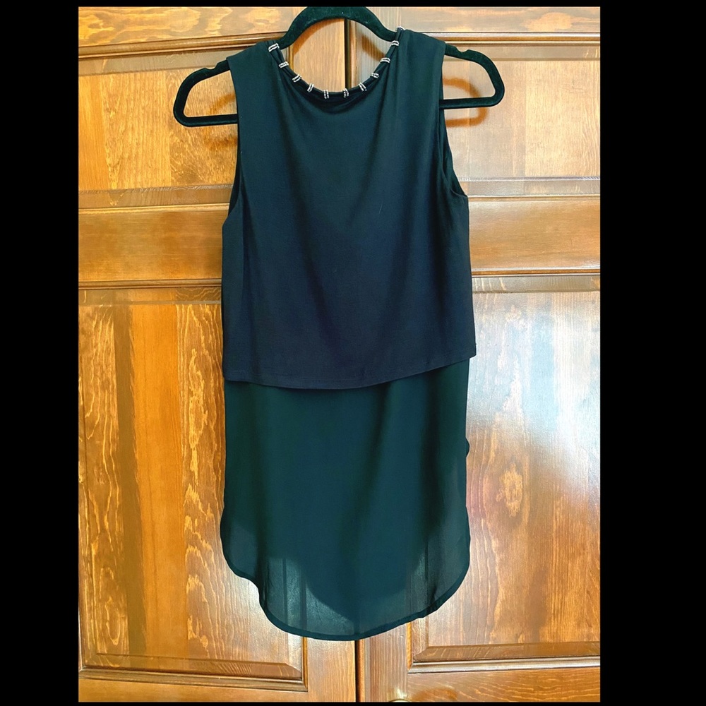 NWT: Bar III black tank top - Picture 3 of 3